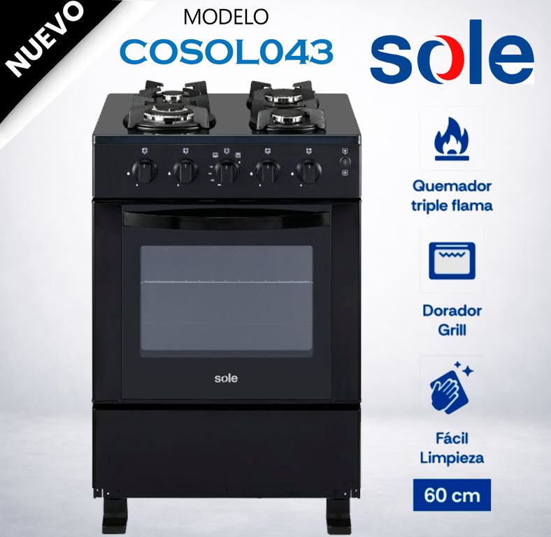 Cocina de pie Glissa GLP COSOL043