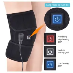 GENERICO - Rodillera Térmica USB Frío y Calor Soporte Ortopédico Ajustable para Dolor de Rodilla, Meniscos y Artritis