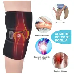 GENERICO - Rodillera Térmica Frío y Calor Soporte Ortopédico Ajustable para Dolor de Rodilla, Meniscos y Artritis