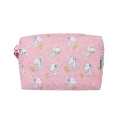 SNOOPY - Neceser y Woodstock Peanuts Rosado