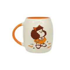 MAFALDA - Mug Taza 400 ml Beige