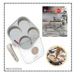 FINEZZA - Sartén para Panqueques 4 Pzs. (FZ-A580HU)