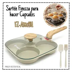 FINEZZA - Sartén para Panqueques 4 Pzs. (FZ-A580HU)