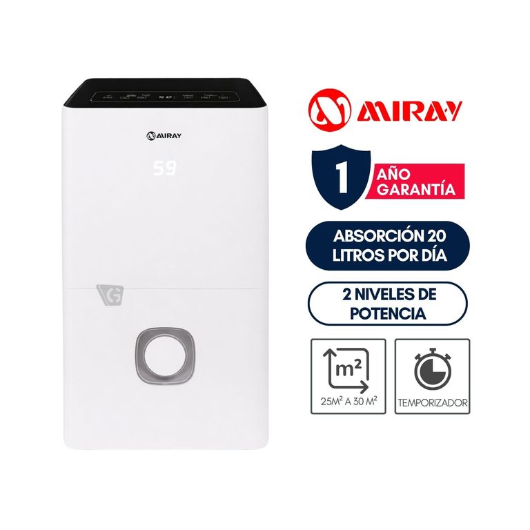 Deshumedecedor DM-225W 4 L 25 a 30 m2