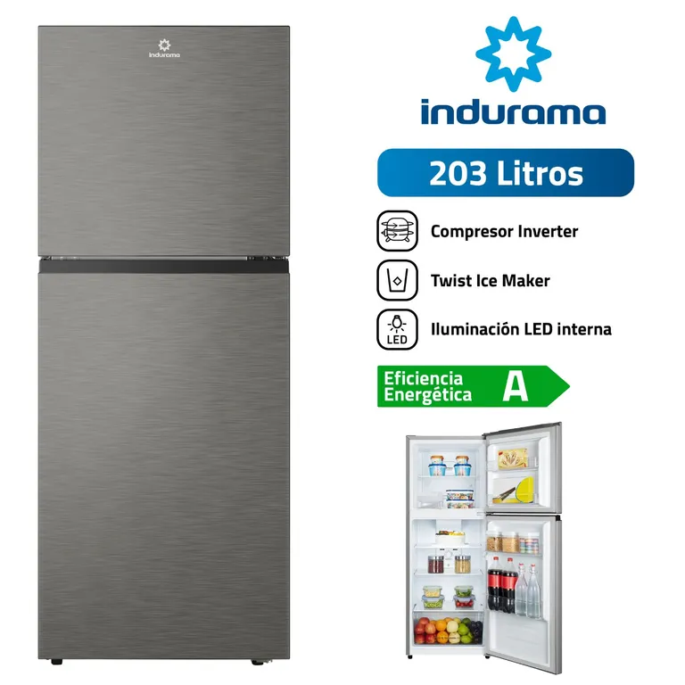 Refrigeradora RI-359I 203 Litros Ideal para espacios pequeños