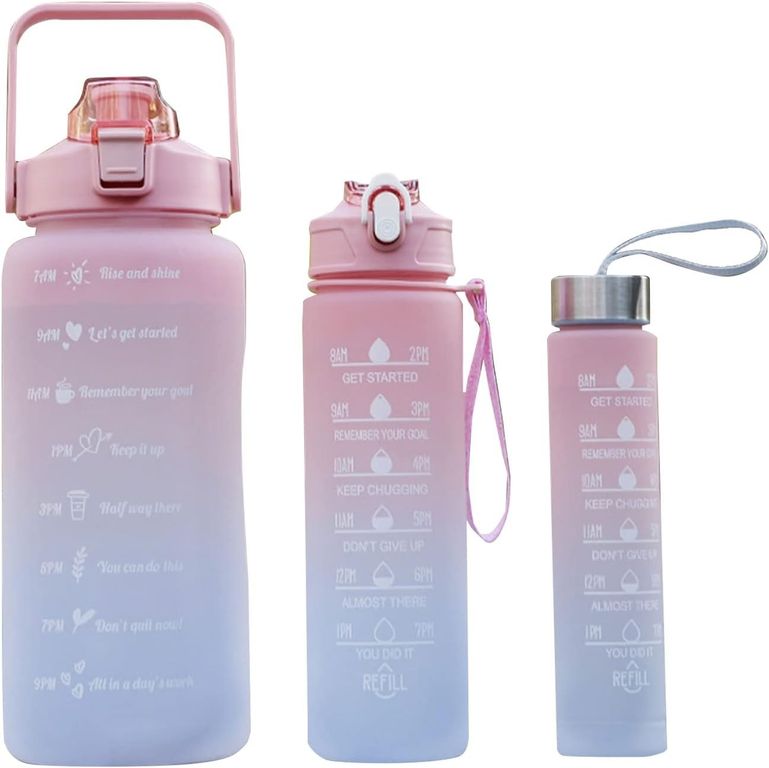 Tomatodo Trio (1 De 2lts, 1 De 900ml Y 300ml) Motivacional
