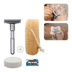 BAMBOO BALANCE - Pack Rasurado Zero Waste con Rasurado Acero
