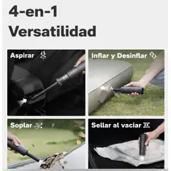 GENERICO - Aspiradora de Mano Inalámbrica HOTO, Compacta, Multifuncional y Potente