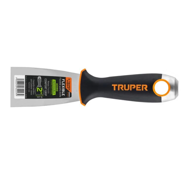 Espátula flexible 2 acero inoxidable, Comfort Grip, - 15850