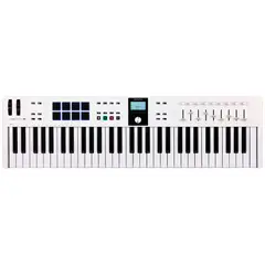 ARTURIA - KEYLAB ESSENTIAL61 MK3 CONTROLADOR MIDI DE 61 TECLAS - BLANCO