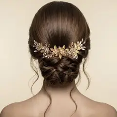 ANADE HANDMADE - TOCADO TIARA ACCESORIO PARA NOVIA