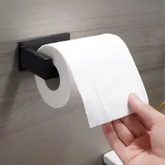 HOGARMAS - Porta Papel Higiénico Flotante con Adhesivo