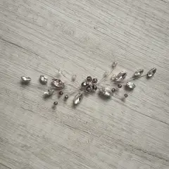 ANADE HANDMADE - TOCADO TIARA ACCESORIO PARA NOVIA