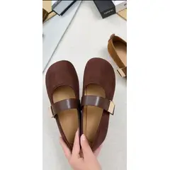 FASHION - ZAPATO BALLERINA DE MUJER ELEGANTE