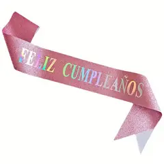GENERICO - BANDA DE CUMPLEAÑOS PARA NIÑA