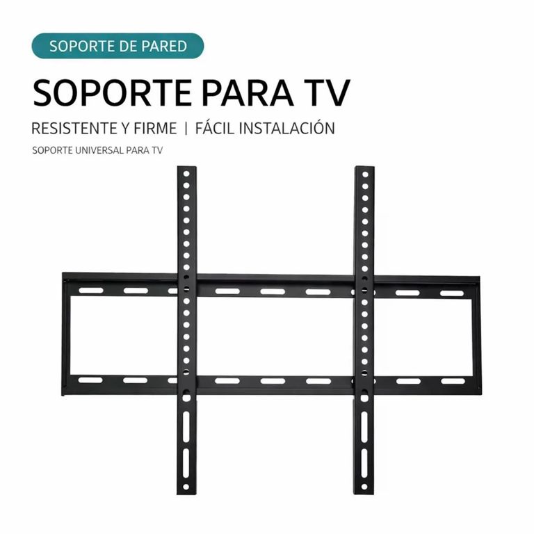 Rack Fijo Tv 40 Hasta 85 Pulgadas Televisor Pared Importado Resistente