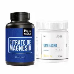 MUJER AGUAJE - Omega 360 + Citrato de Magnesio