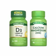 GENERICO - Calcio Magnesio Zinc y Vitamina D3