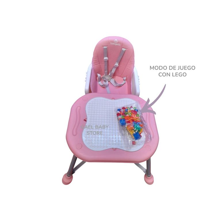 SILLA DE ALIMENTACIÓN Y ESCRITORIO 2 EN 1 PARA BEBÉ