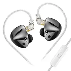 KZ - Audífonos In-Ear D-Fi graves dinámicos-con micrófono Auriculares