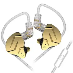 KZ - Audífonos In-Ear ZSN PRO X con graves dinámicos-Con MIC Auriculares