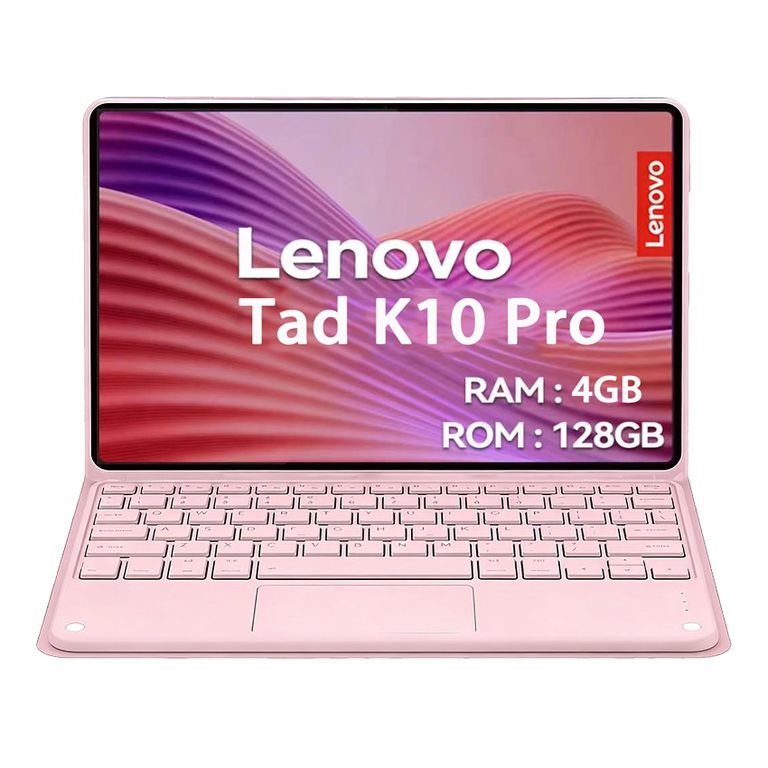 Tablet K10 Pro 4GB+128GB WiFi+Teclado Rosa