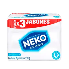 NEKO - Tripack Jabon Extra Suave 110g