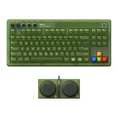 8BITDO - TECLADO MECÁNICO RETRO 87 VERDE