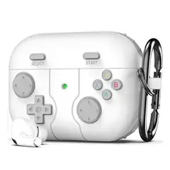 GENERICO - CASE FUNDA DE SILICONA ANIMADO PARA AIRPODS PRO 2 BLANCO