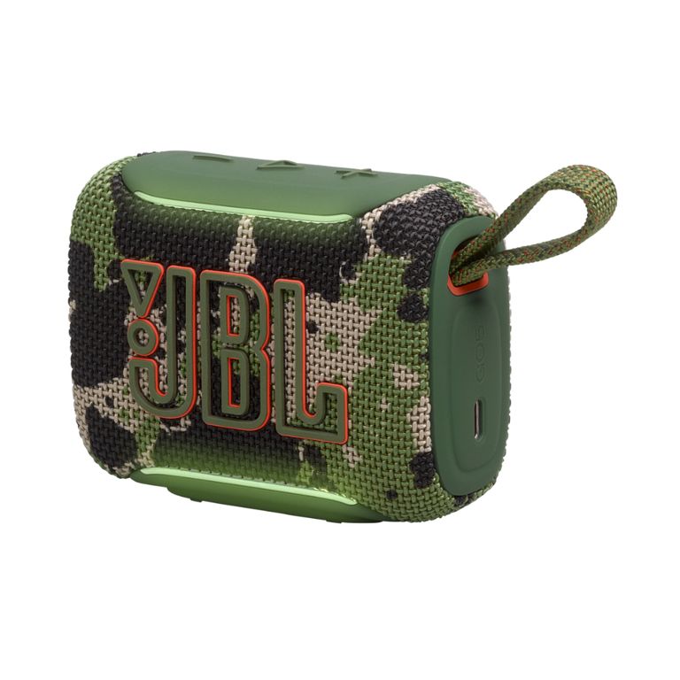 Parlante GO5 de Sonido Potente con Iluminación y Emparejamiento AirTouch - Camuflado