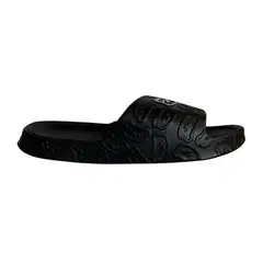 GENERICO - Pantuflas Sandalias de plástico cómoda con punta abierta - Negro