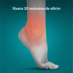 GENERICO - Manga de Gel para Recuperación de Tobillo FríoCalor, Reutilizable y Talla Única