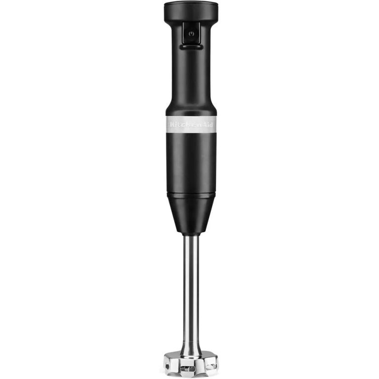 BATIDORA DE MANO KITCHENAID KHBV53 CON CABLE VELOCIDAD VARIABLE - NEGRO MATE