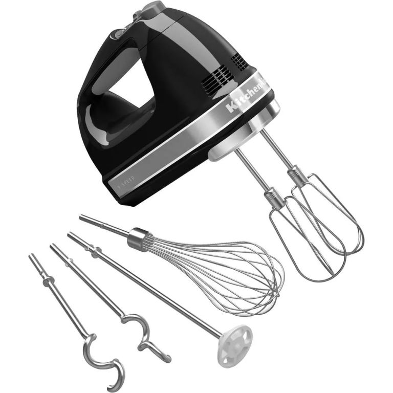 BATIDORA DE MANO KITCHENAID KHM926 9 VELOCIDADES - NEGRO