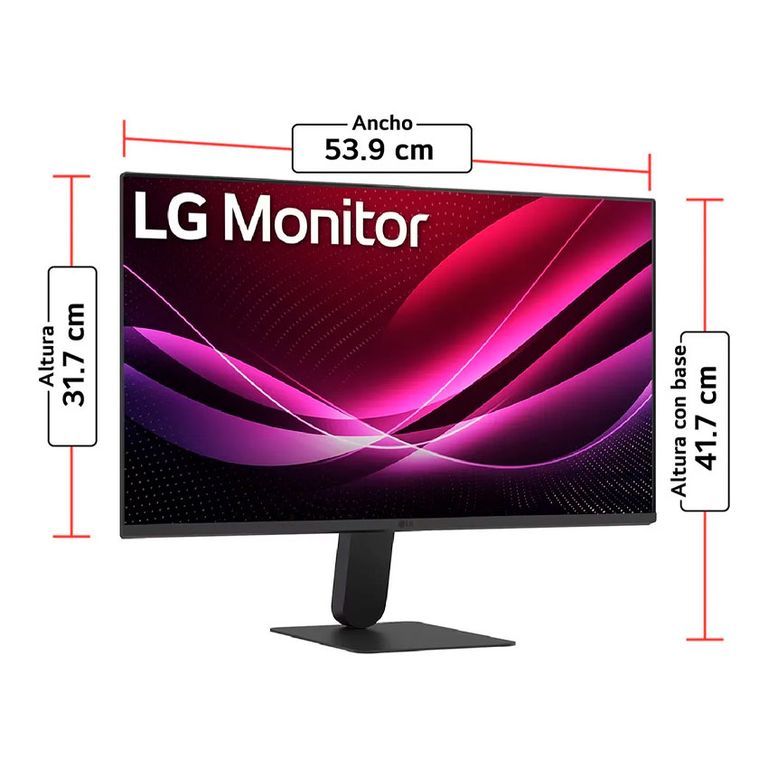 Monitor 24U411A-B 23.8 FHD IPS 120Hz HDR10 5ms Plano