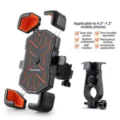 Rockbros - Soporte de Telefono - Moto y Bicicleta Scooter -