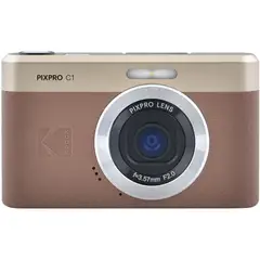 KODAK - CÁMARA DIGITAL PIXPRO C1 13 MP ZOOM 4X MARRÓN