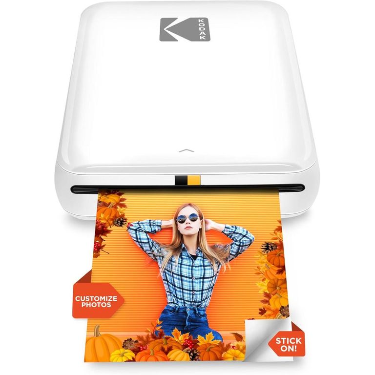 IMPRESORA FOTOGRÁFICA PORTÁTIL STEP ZINK BLUETOOTH BLANCO