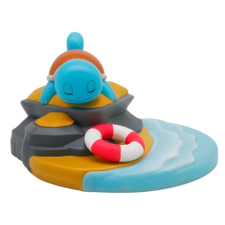 LUZ PORTATIL DE SQUIRTLE CON ESCENA ILUMINADA