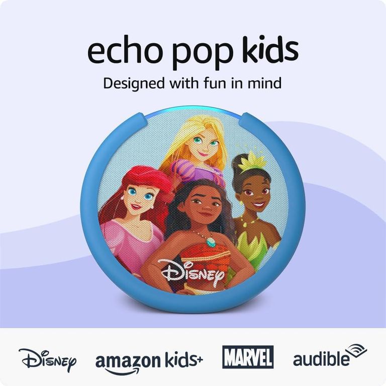 PARLANTE INTELIGENTE ECHO POP KIDS CONTROL DE VOZ ALEXA DISNEY