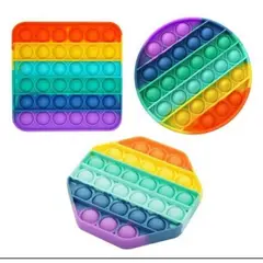 LH ELECTRONIC - Pop It Fidget Toy Antiestrés Multicolores
