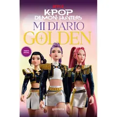 MONTENA - KPOP DEMON HUNTERS MI DIARIO GOLDEN - NETFLIX