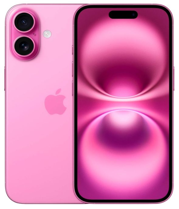IPhone 16 128GB Rosado Reacondicionado eSim A3081