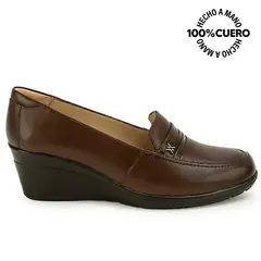 VIALE - Zapato Mocasín LE-2614 Toffe Cuero