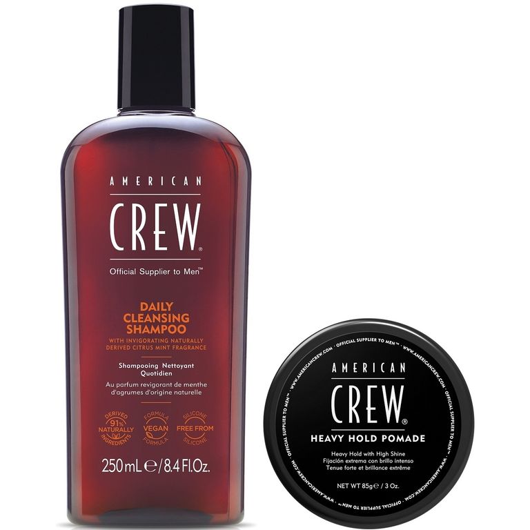 Daily Shampoo 250ml + Cera Heavy Hold Pomade 85gr Men