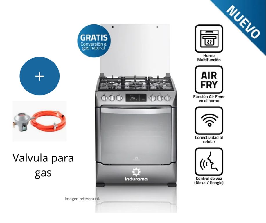Cocina de Pie 5 Hornillas CPI-3595C Croma Smart