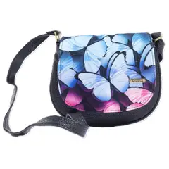 CHULA TULUM - CARTERA MODELO IRIS CON ESTAMPADO MONARCA PRIMAVERA