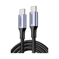 UGREEN - Cable USB-C a USB-C 2M 3A 1OOW Carga Rápida Alta Durabilidad