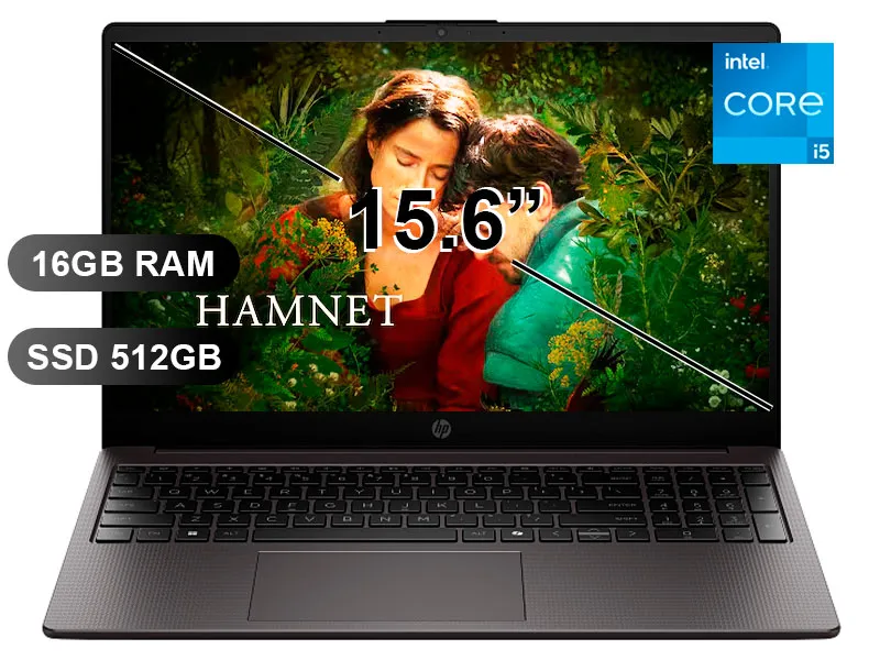 Laptop 250 G10 I5-120U, 16GB RAM, 512GB SSD, SIN WINDOWS, 15.6" (C78DYAT)