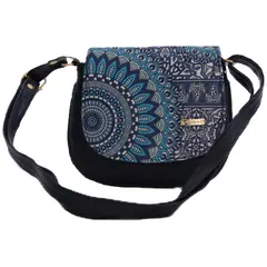 CHULA TULUM - CARTERA MODELO IRIS CON ESTAMPADO MANDALA NAYARAN